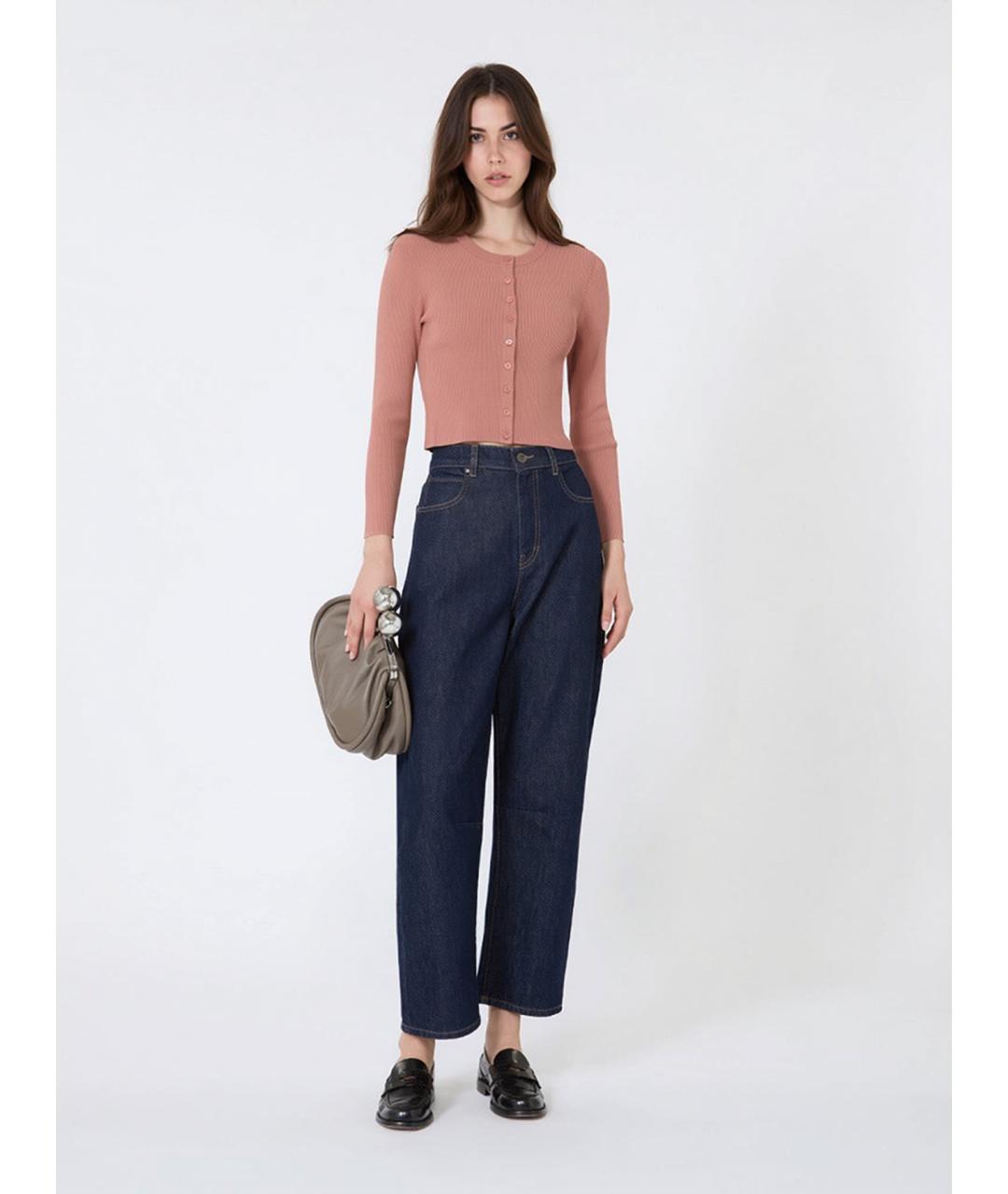 WEEKEND MAX MARA Бежевый вискозный кардиган, фото 2