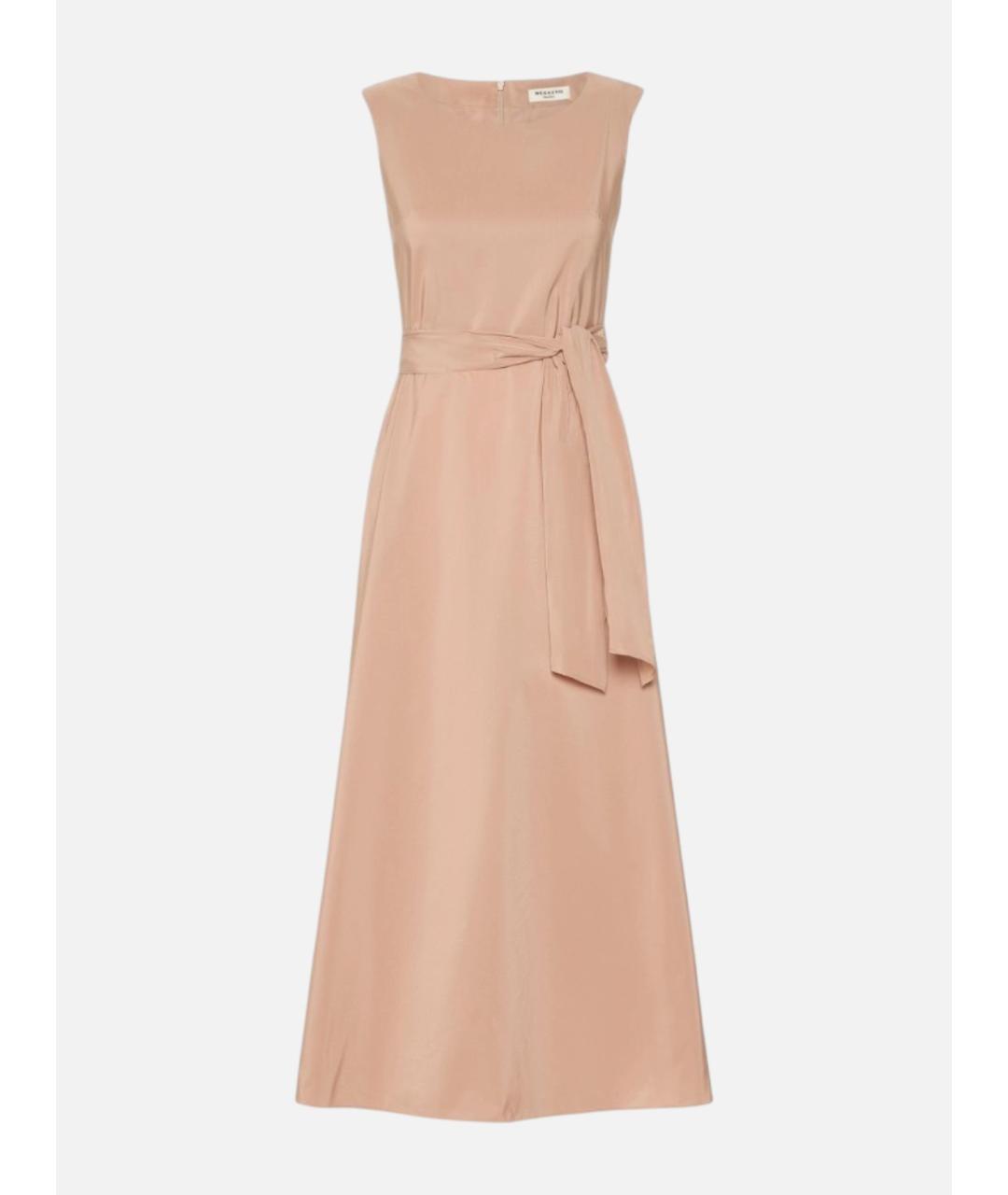 WEEKEND MAX MARA Розовое полиэстеровое повседневное платье, фото 1