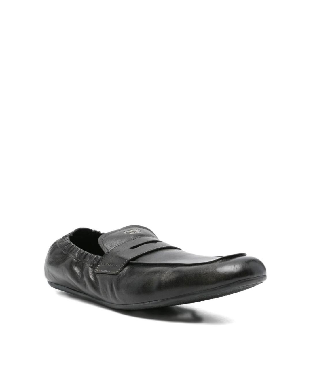 PRADA Черные лоферы, фото 2