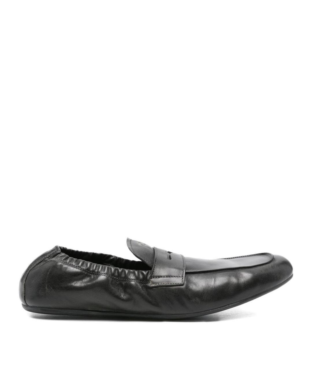 PRADA Черные лоферы, фото 1
