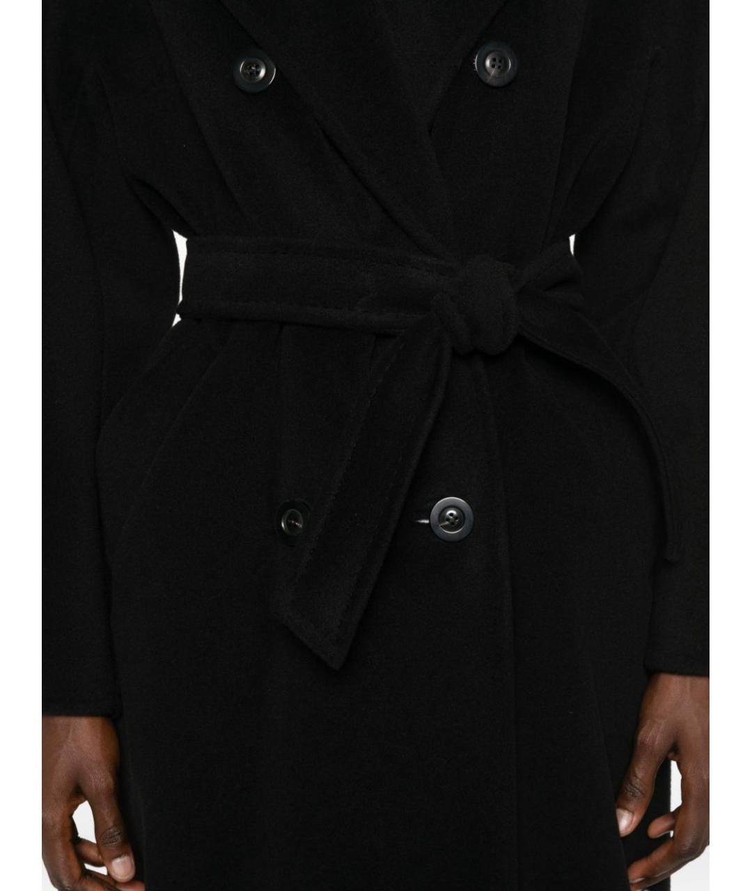 MAX MARA Черное пальто, фото 2