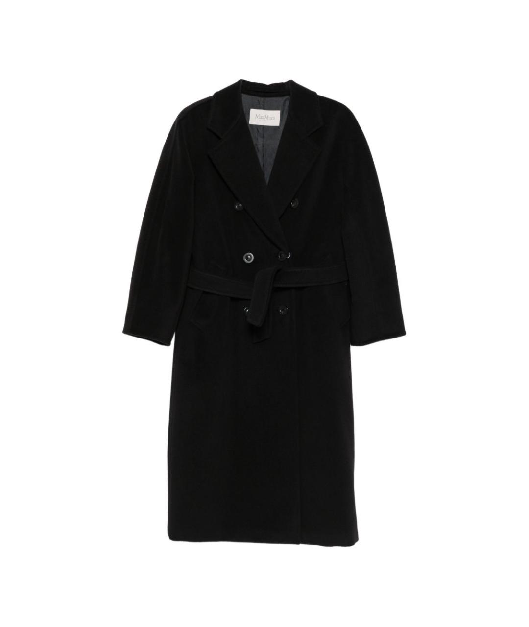 MAX MARA Черное пальто, фото 1