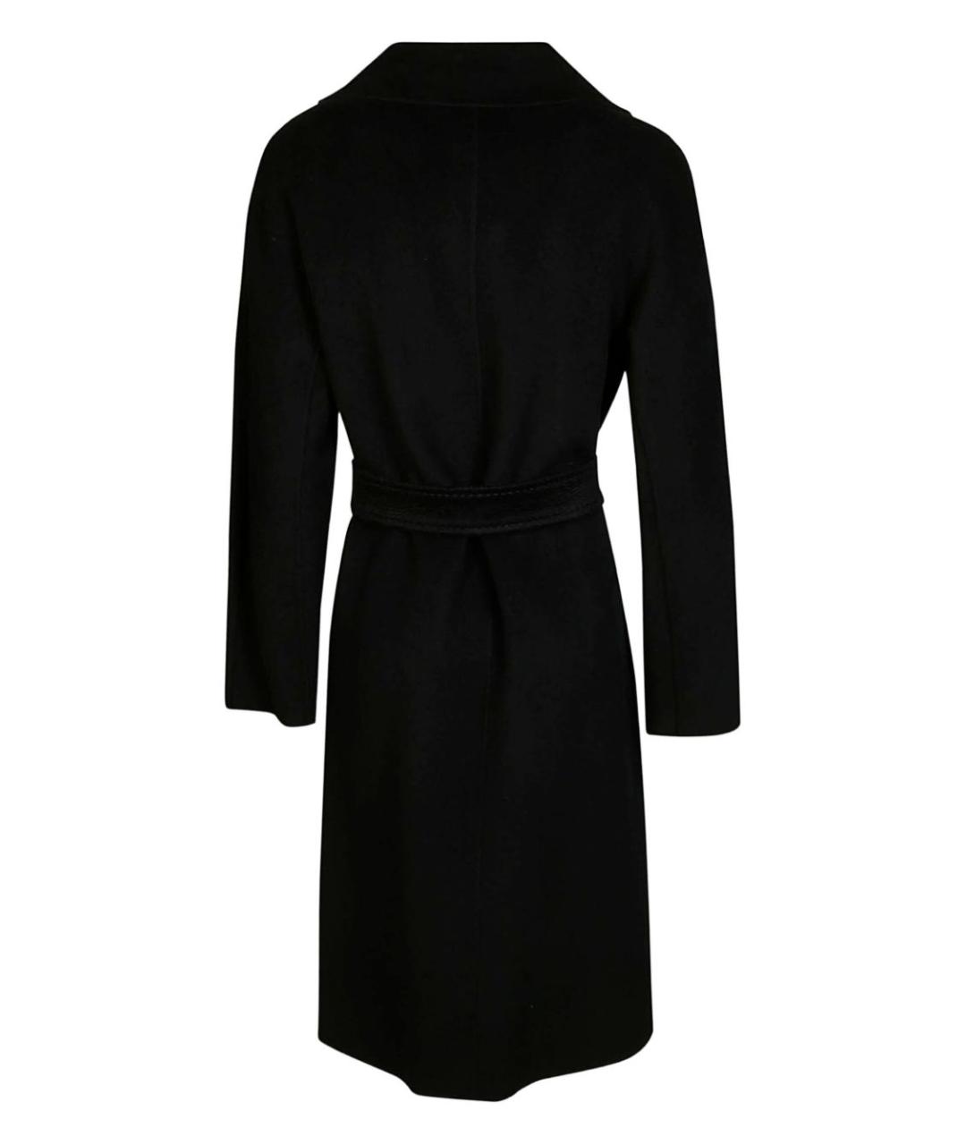 MAX MARA Черное шерстяное пальто, фото 3