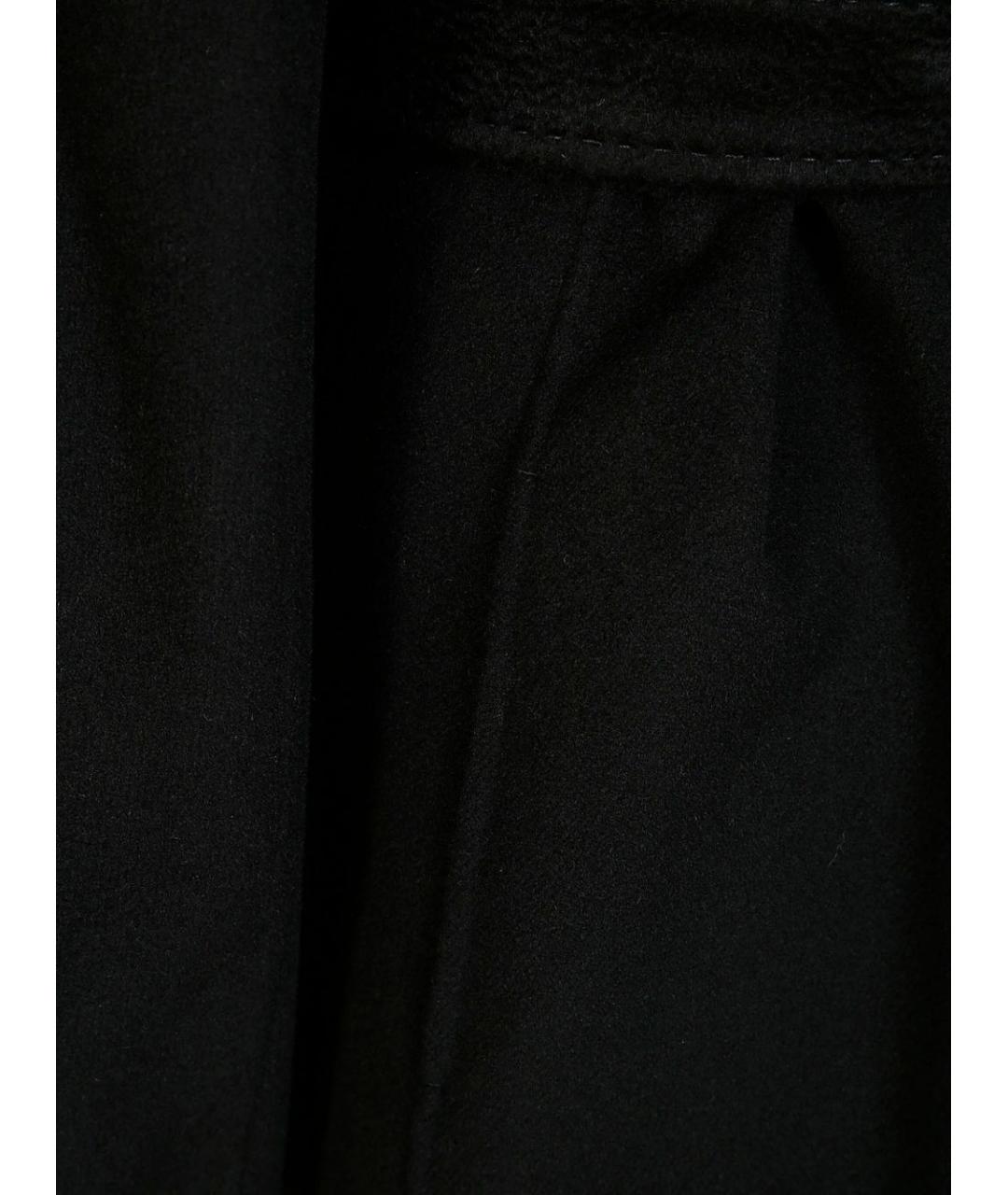 MAX MARA Черное шерстяное пальто, фото 2