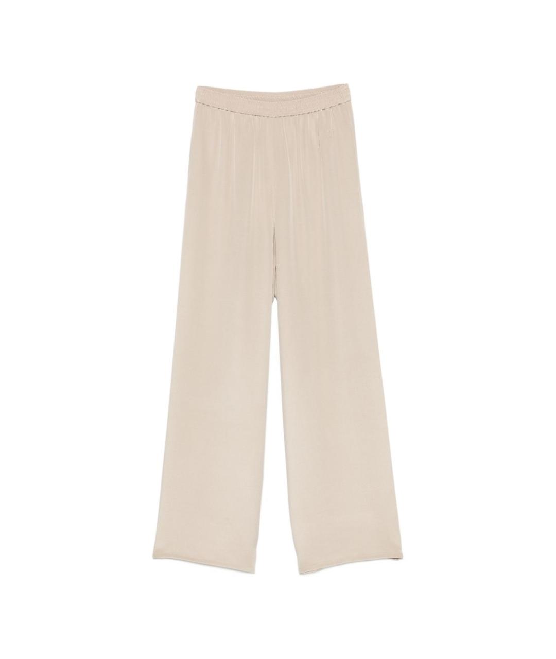 MAX MARA Серые прямые брюки, фото 1