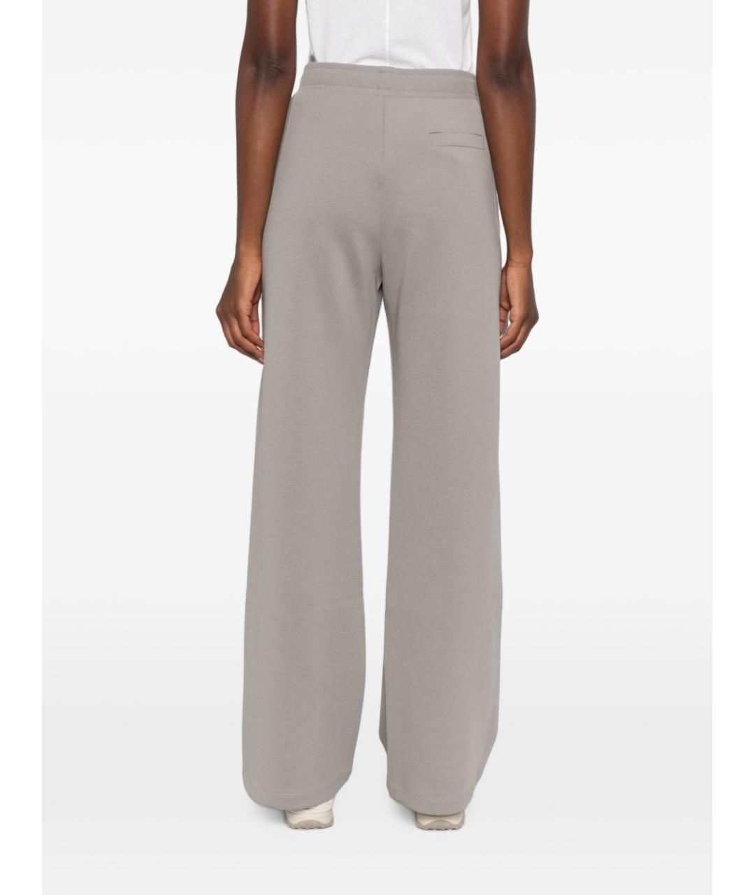 'S MAX MARA Серые прямые брюки, фото 4