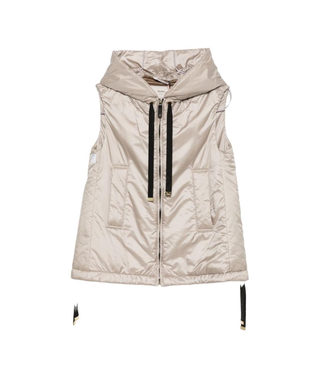MAX MARA Бежевый жилет, фото 1
