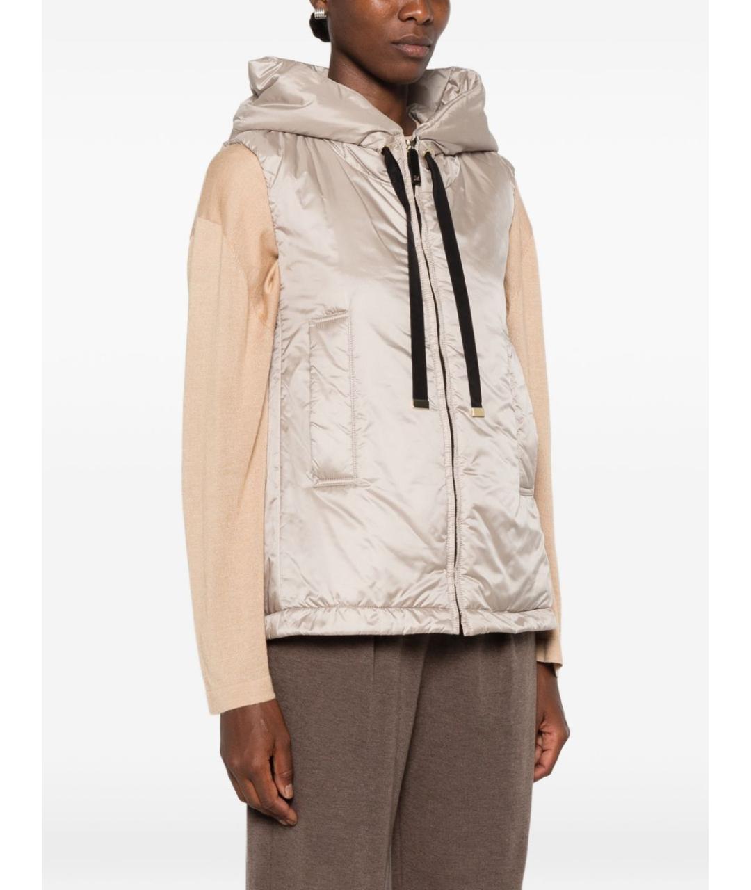 MAX MARA Бежевый жилет, фото 2