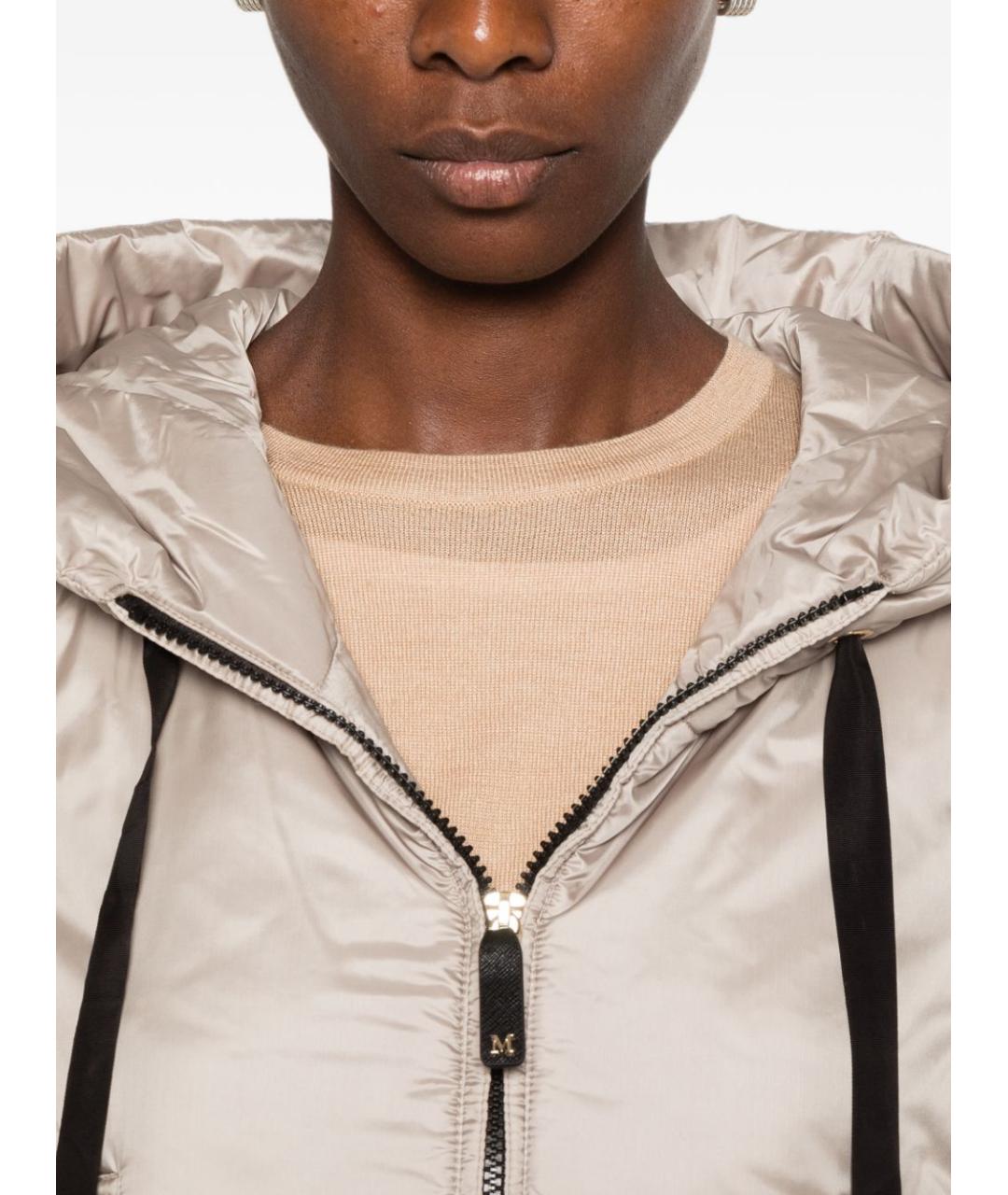 MAX MARA Бежевый жилет, фото 3