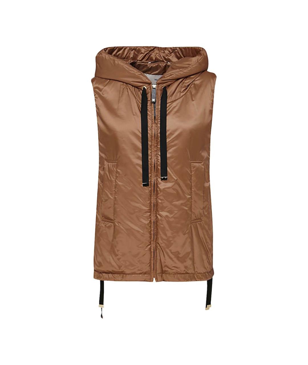 MAX MARA Коричневый жилет, фото 1