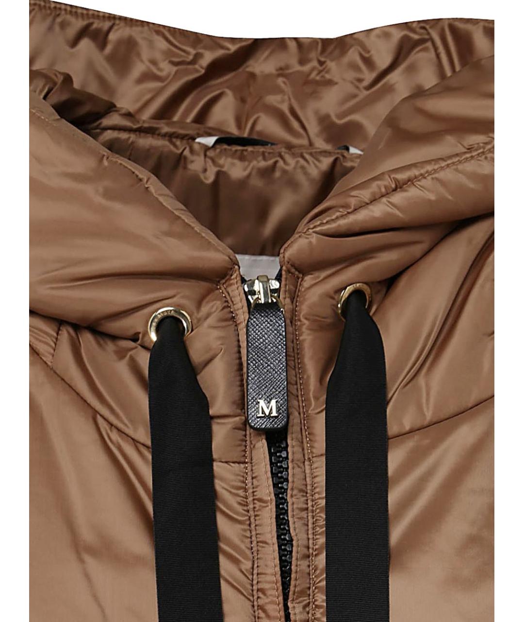 MAX MARA Коричневый жилет, фото 4