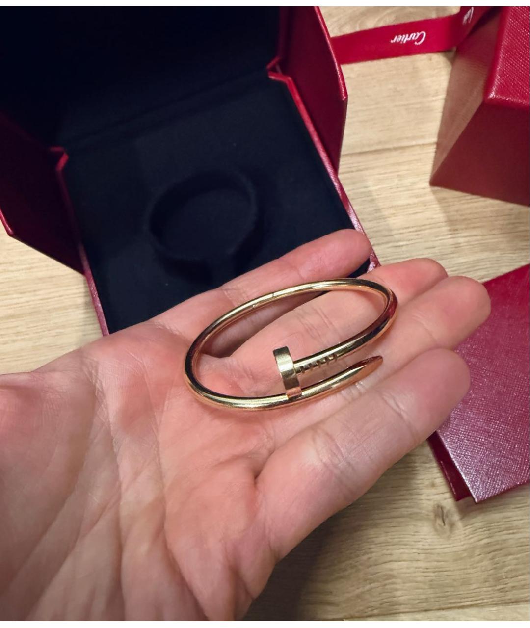 CARTIER Золотой браслет из желтого золота, фото 4