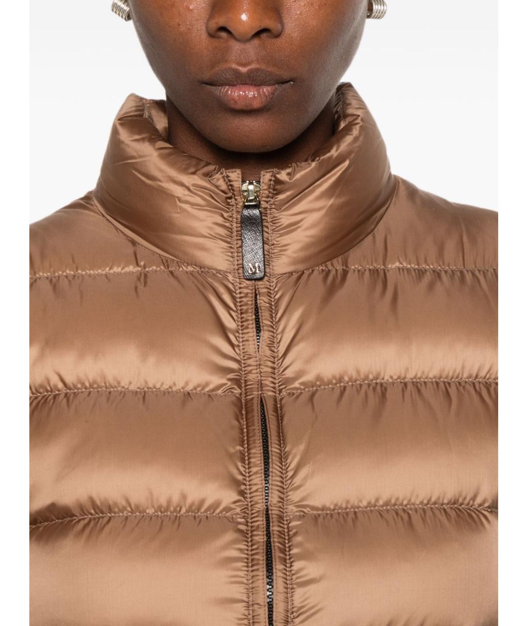 MAX MARA Коричневый жилет, фото 3