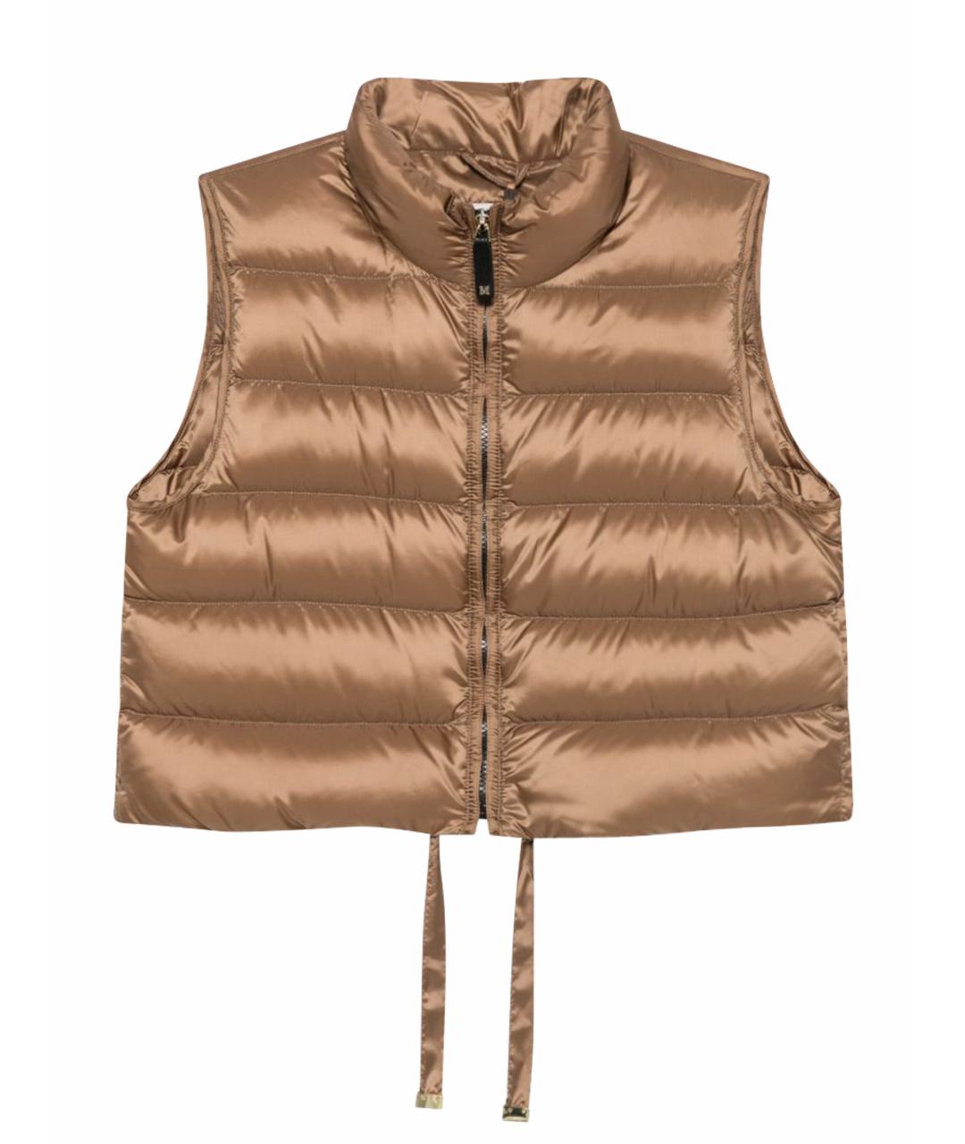 MAX MARA Коричневый жилет, фото 1