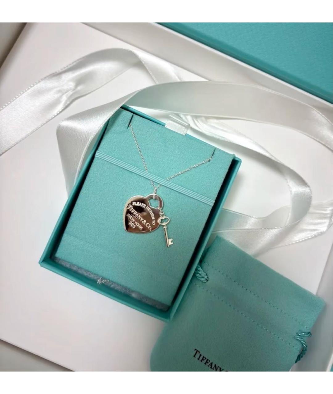 TIFFANY&CO Серебряная серебряная подвеска, фото 2