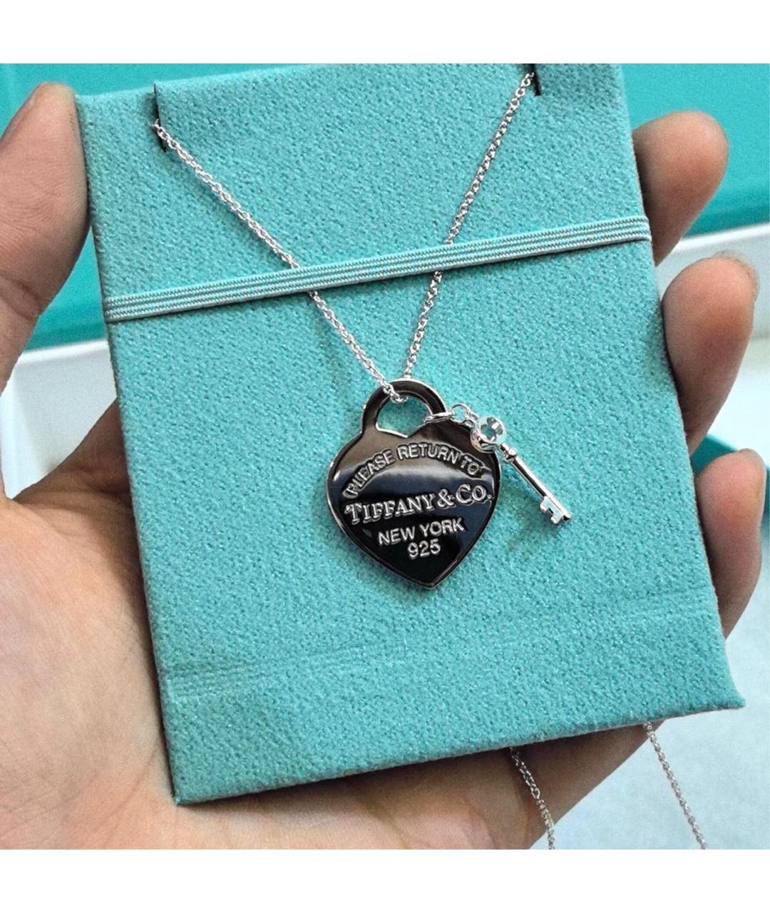 TIFFANY&CO Серебряная серебряная подвеска, фото 3