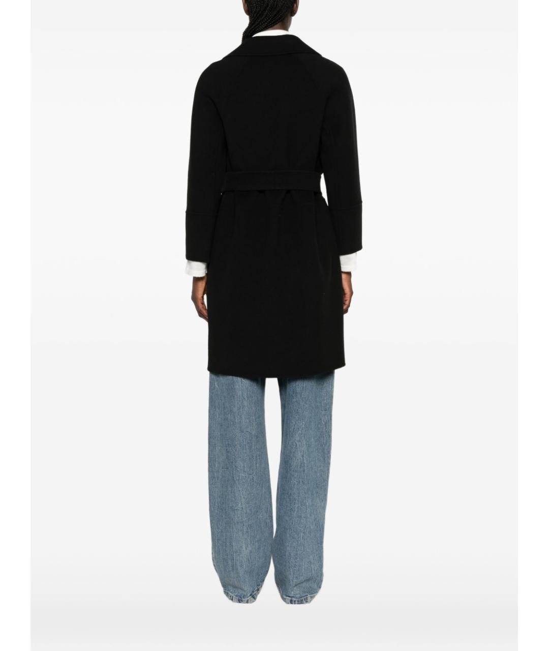 'S MAX MARA Черное пальто, фото 3