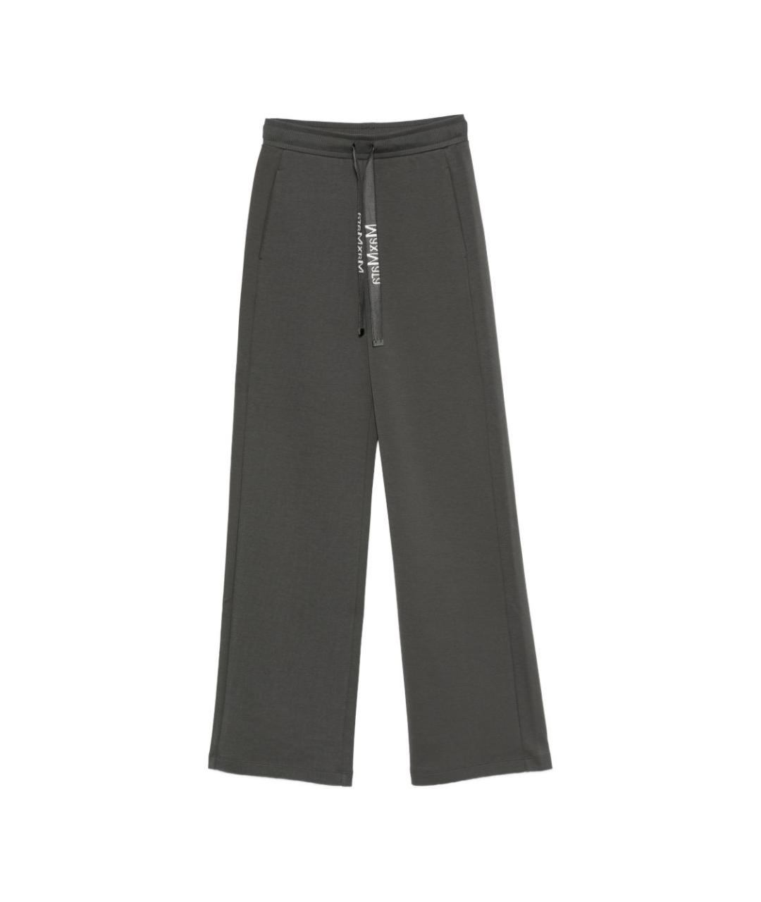 'S MAX MARA Антрацитовые прямые брюки, фото 1