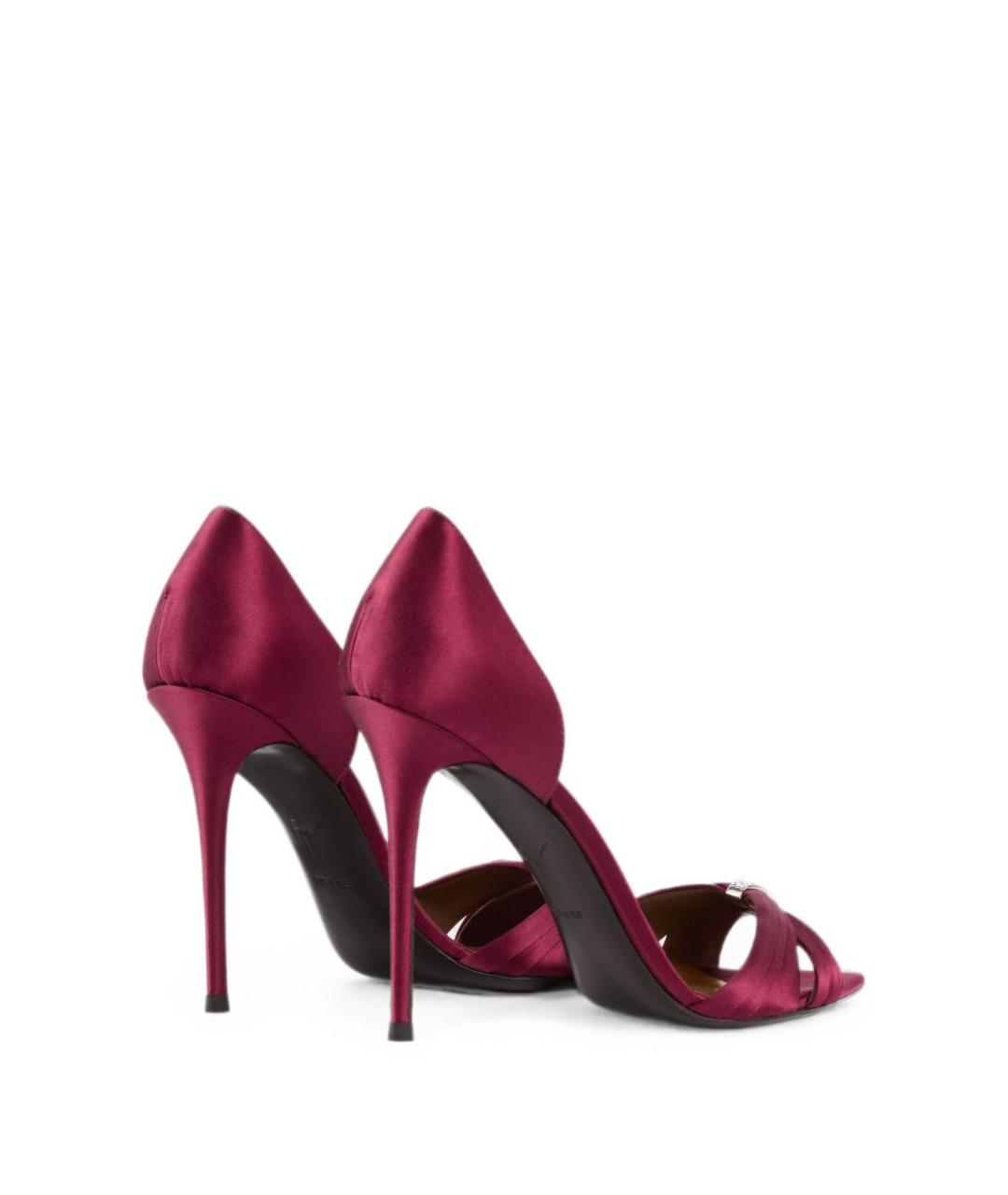 GIUSEPPE ZANOTTI DESIGN Бордовые туфли, фото 3