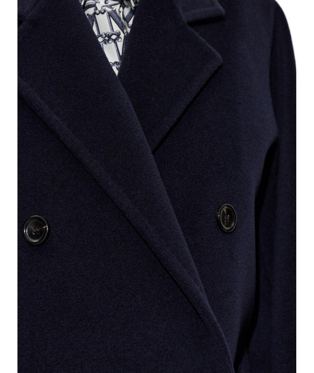 MAX MARA Синее пальто, фото 2