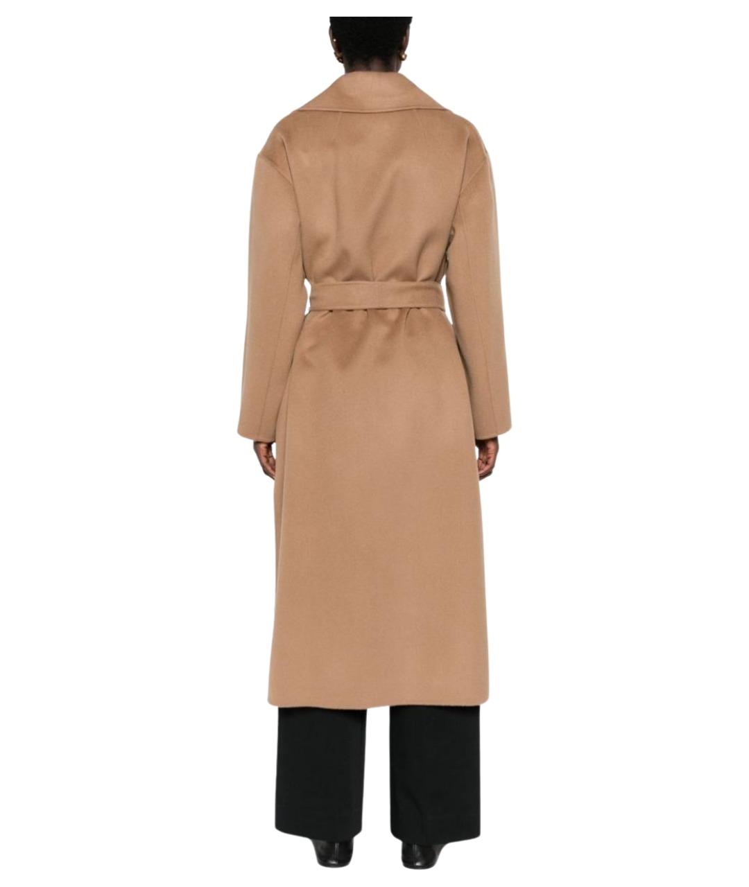 'S MAX MARA Бежевое пальто, фото 4