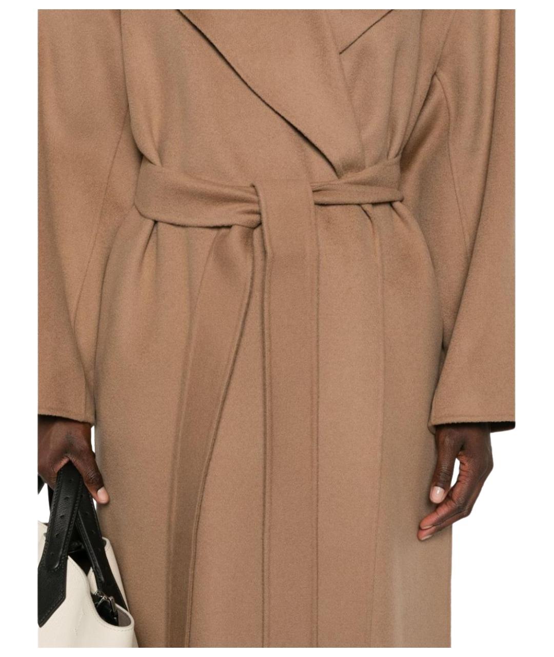 'S MAX MARA Бежевое пальто, фото 2