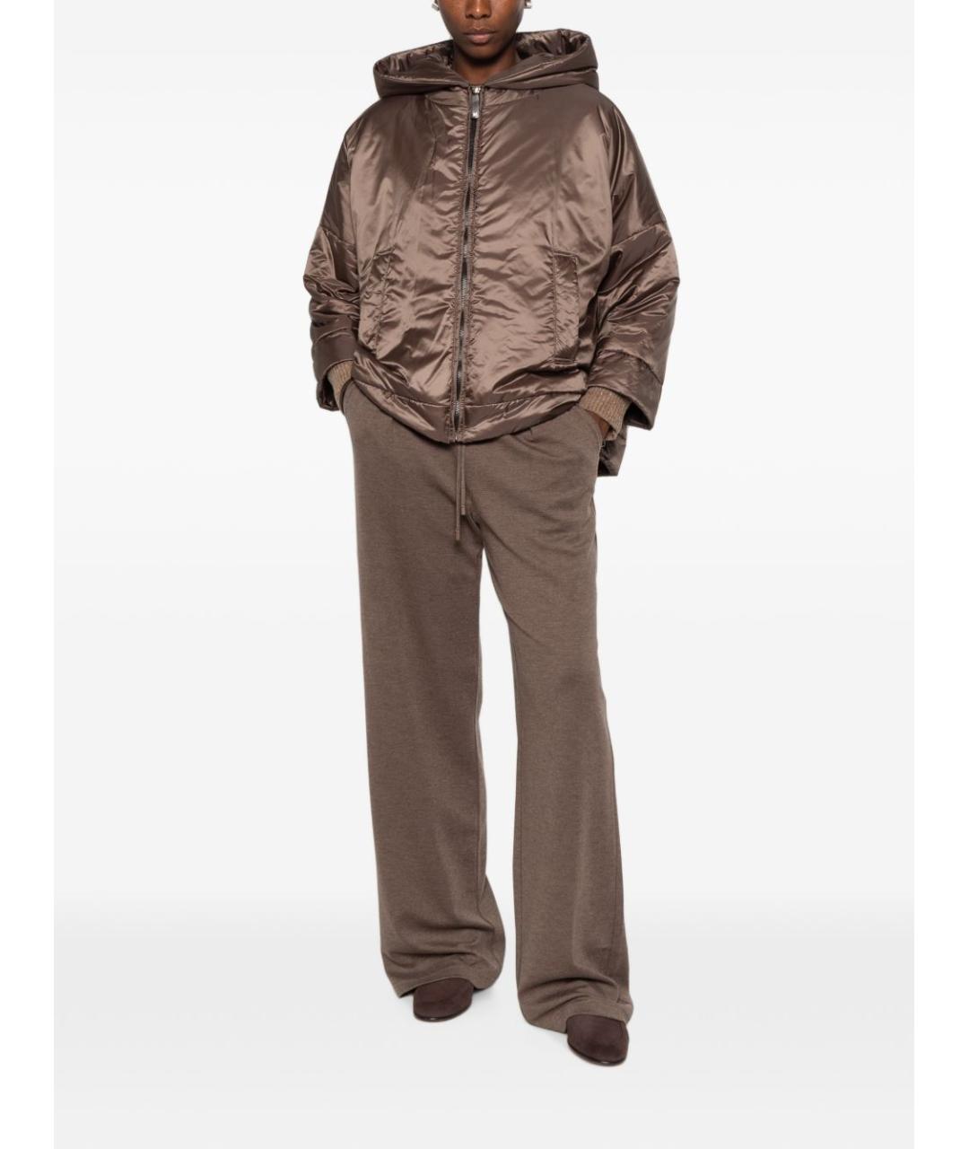MAX MARA Коричневая куртка, фото 2
