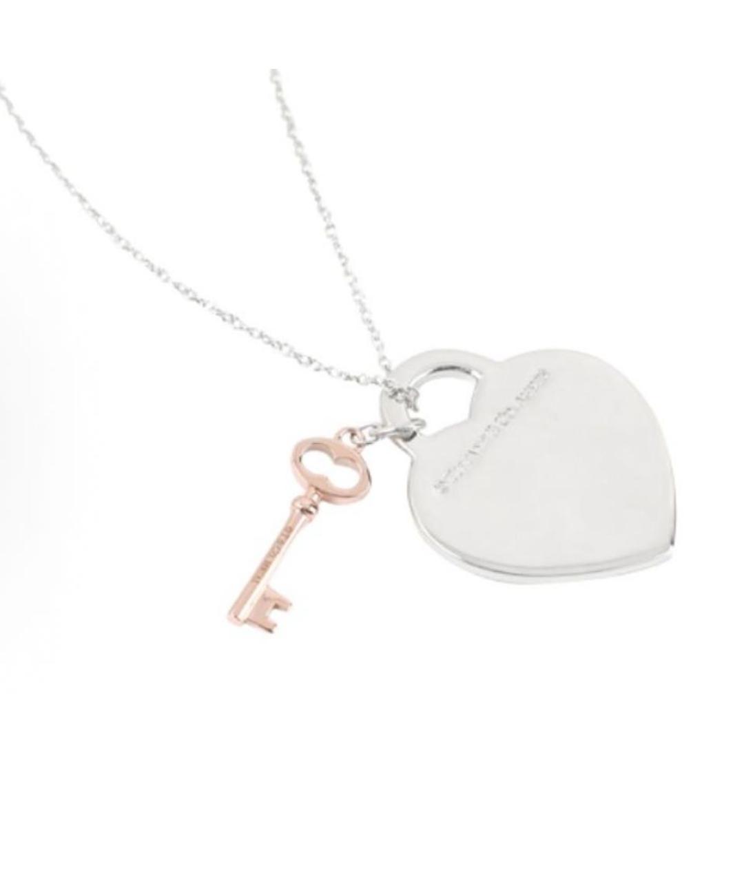 TIFFANY&CO Серебряная серебряная подвеска, фото 3