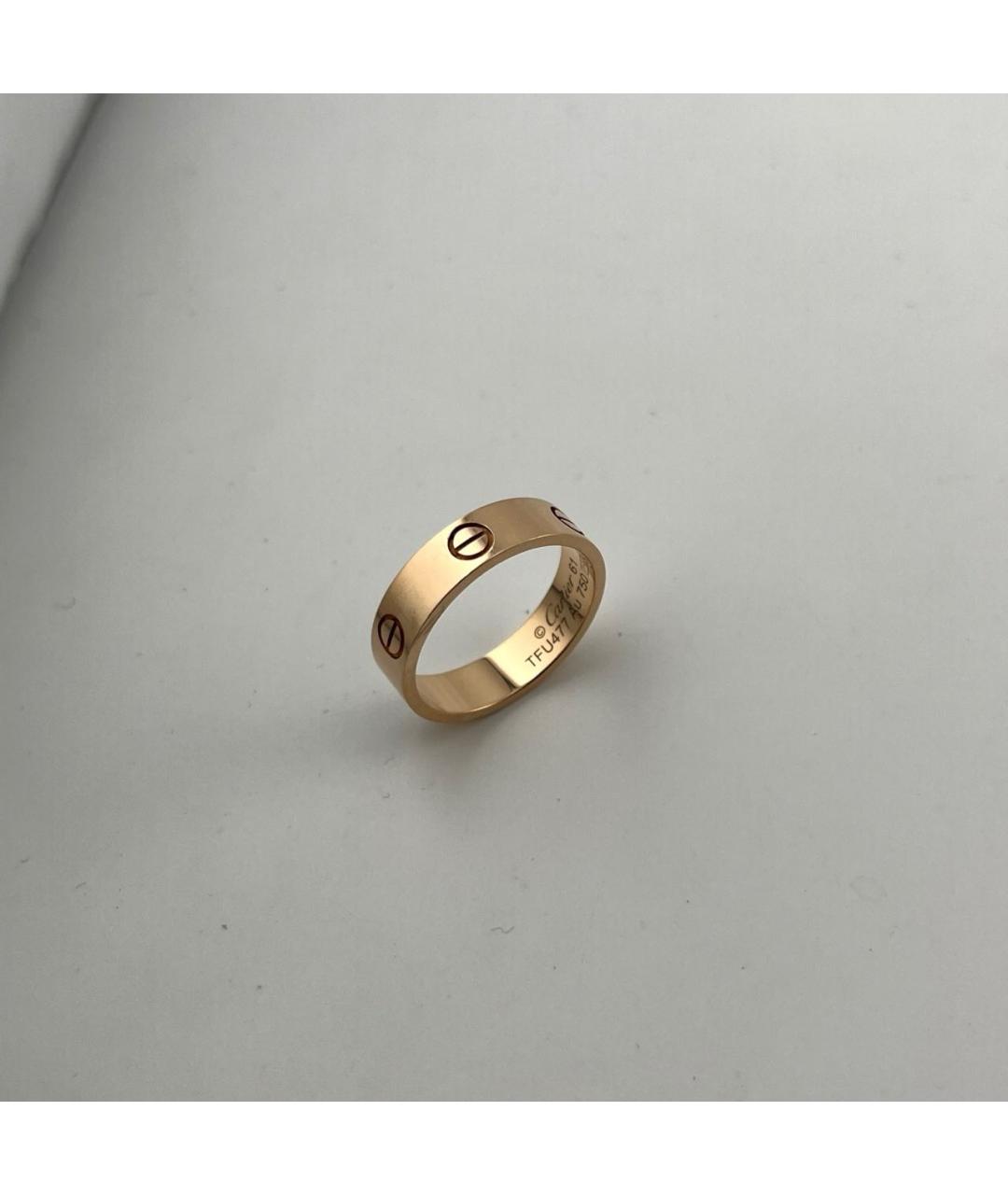 CARTIER Золотое кольцо из розового золота, фото 6