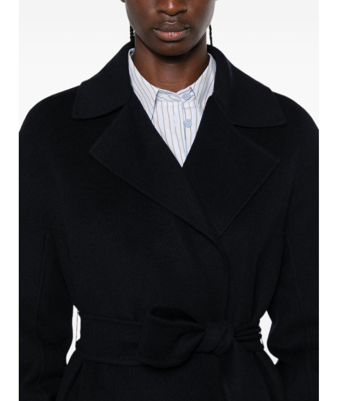 MAX MARA Синее пальто, фото 4