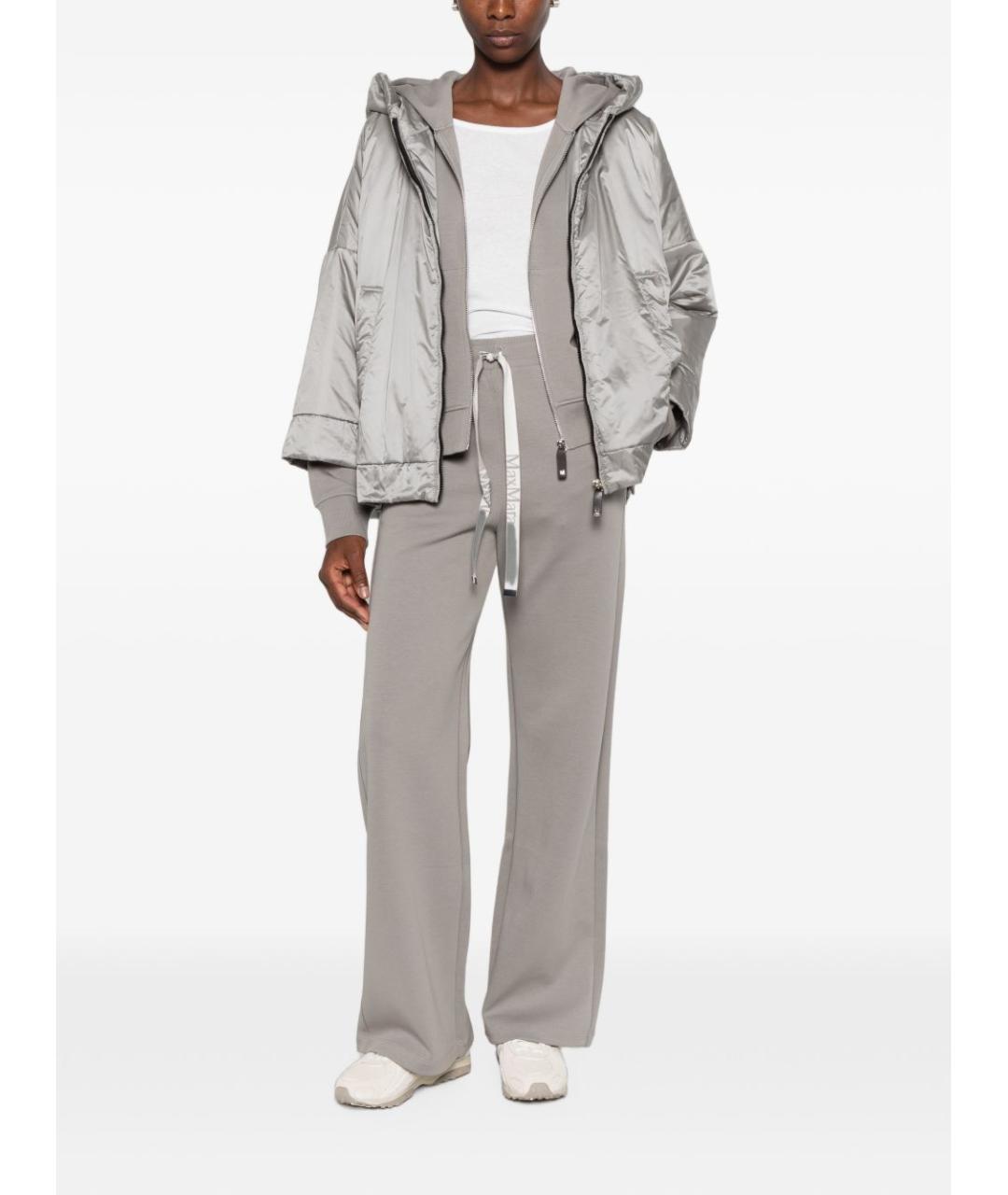 MAX MARA Серая куртка, фото 5
