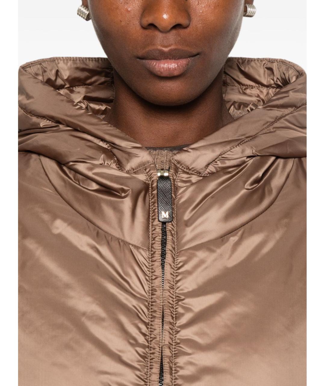 MAX MARA Коричневый жилет, фото 3