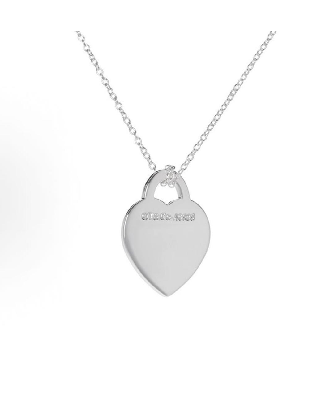 TIFFANY&CO Серебряная серебряная подвеска, фото 3