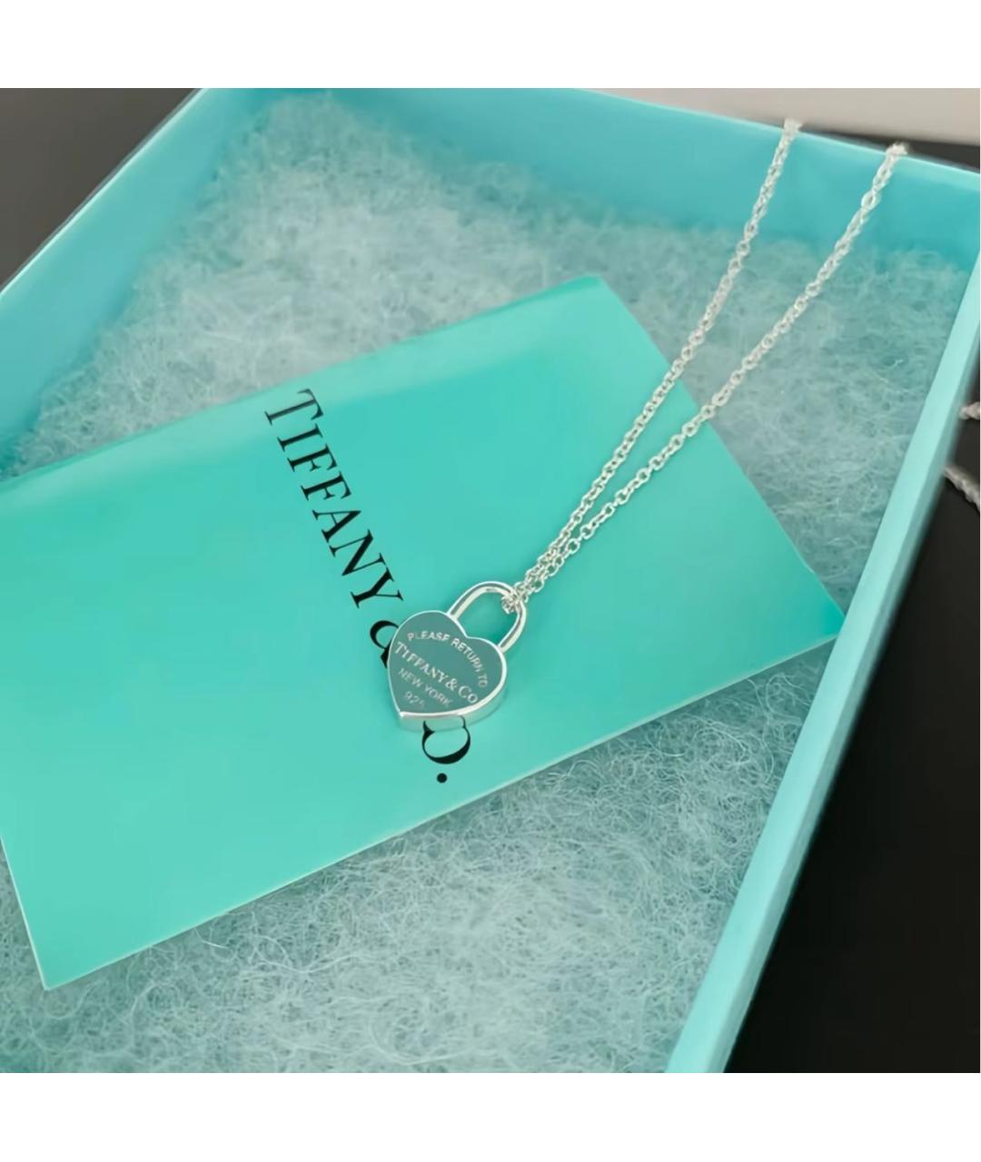 TIFFANY&CO Серебряная серебряная подвеска, фото 4
