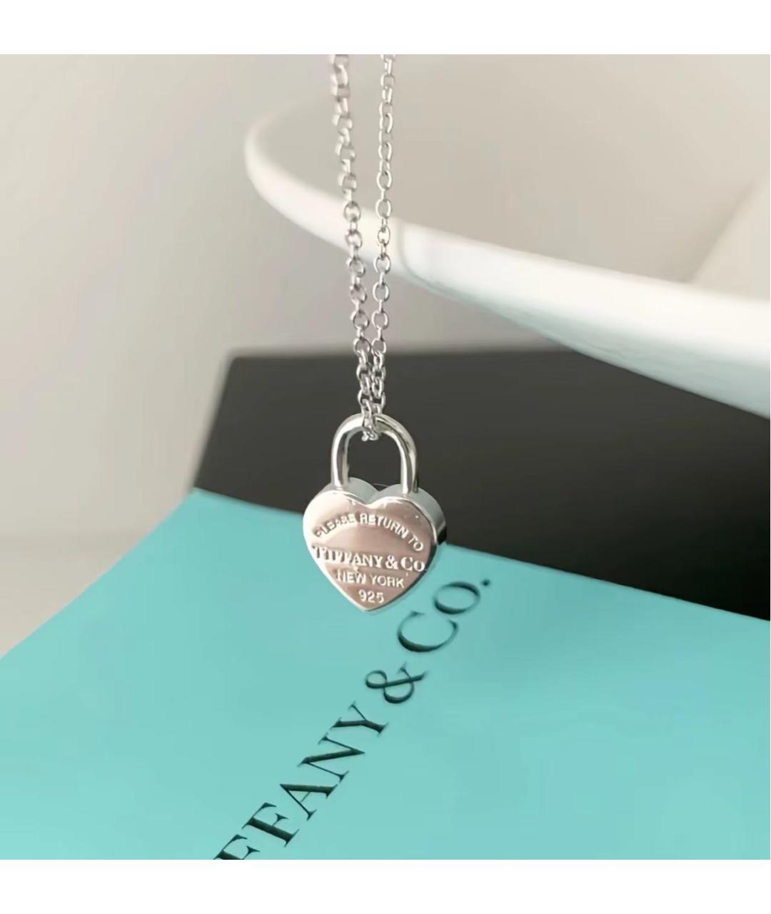 TIFFANY&CO Серебряная серебряная подвеска, фото 3