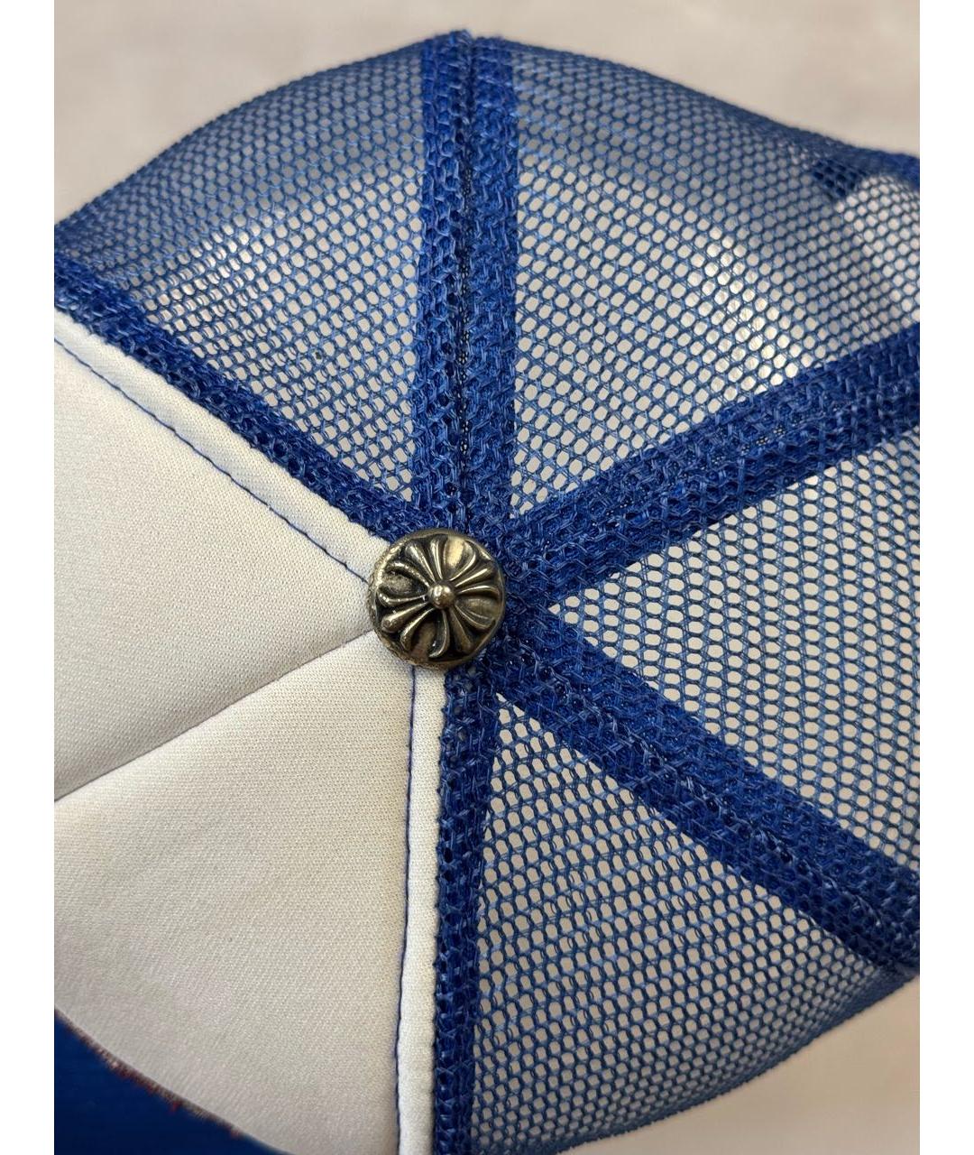 CHROME HEARTS Синяя кепка/бейсболка, фото 4