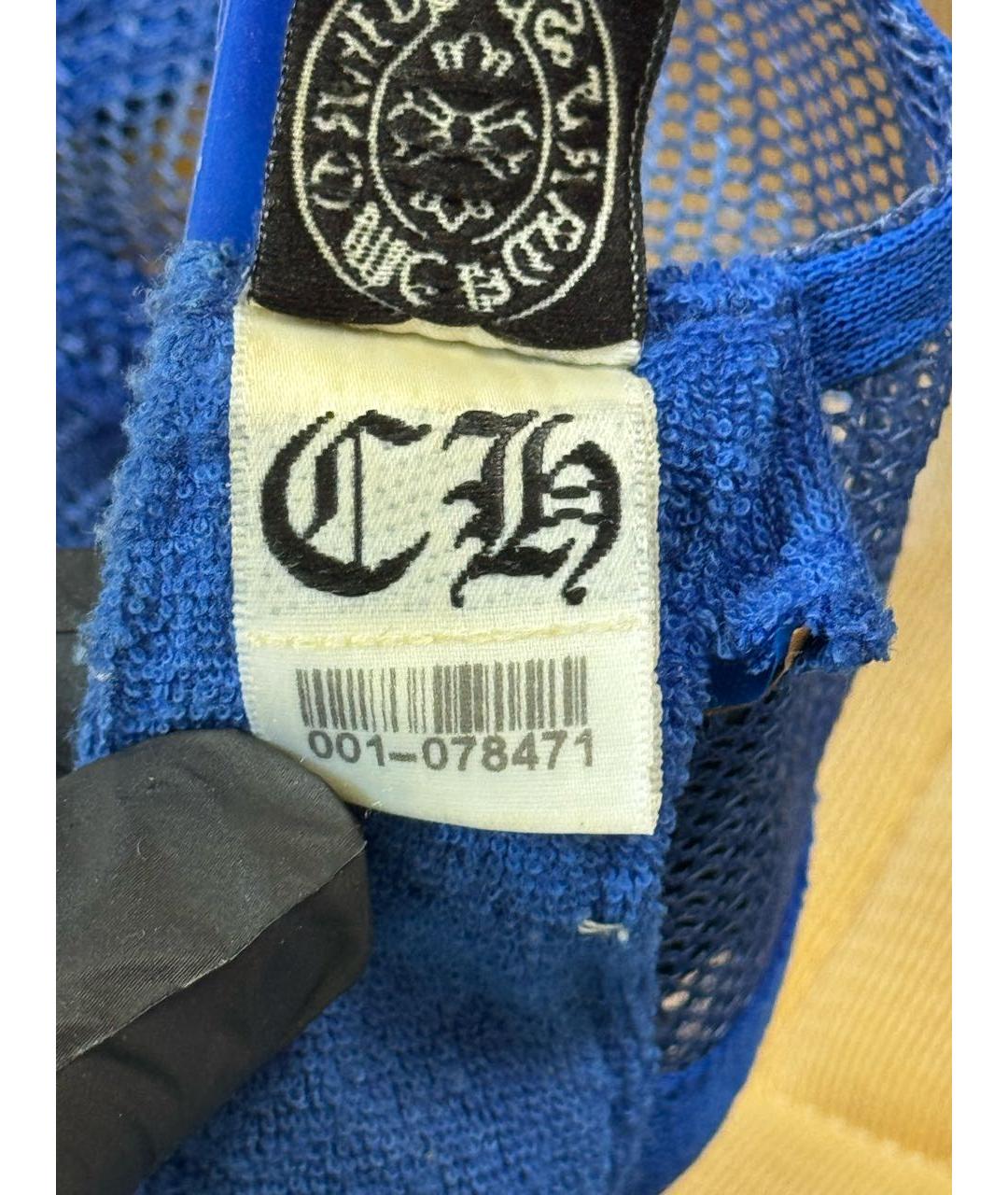 CHROME HEARTS Синяя кепка/бейсболка, фото 7