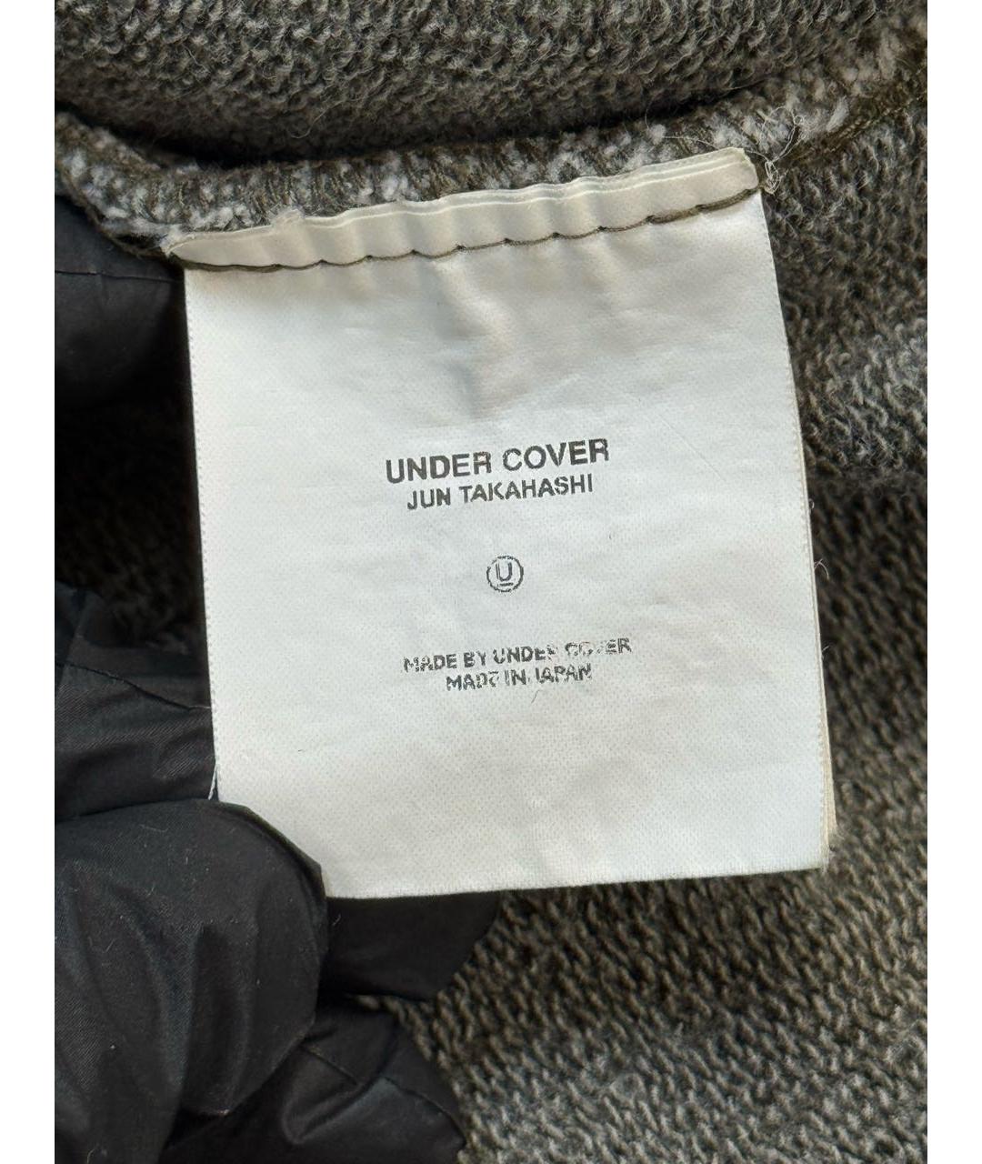 UNDERCOVER Серая хлопковая куртка, фото 8