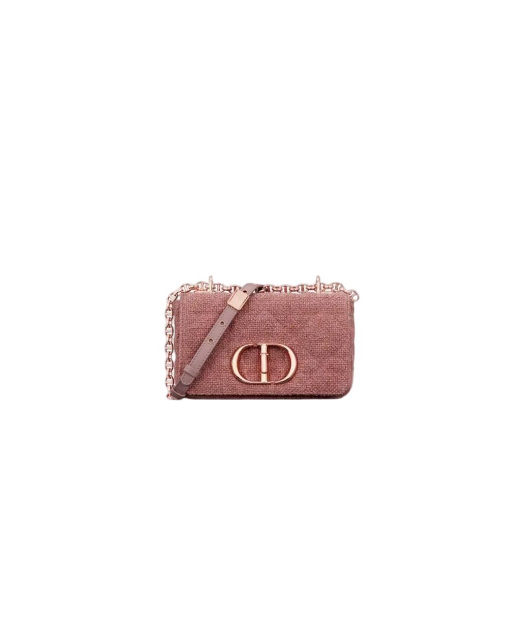 CHRISTIAN DIOR Розовая сумка через плечо, фото 1