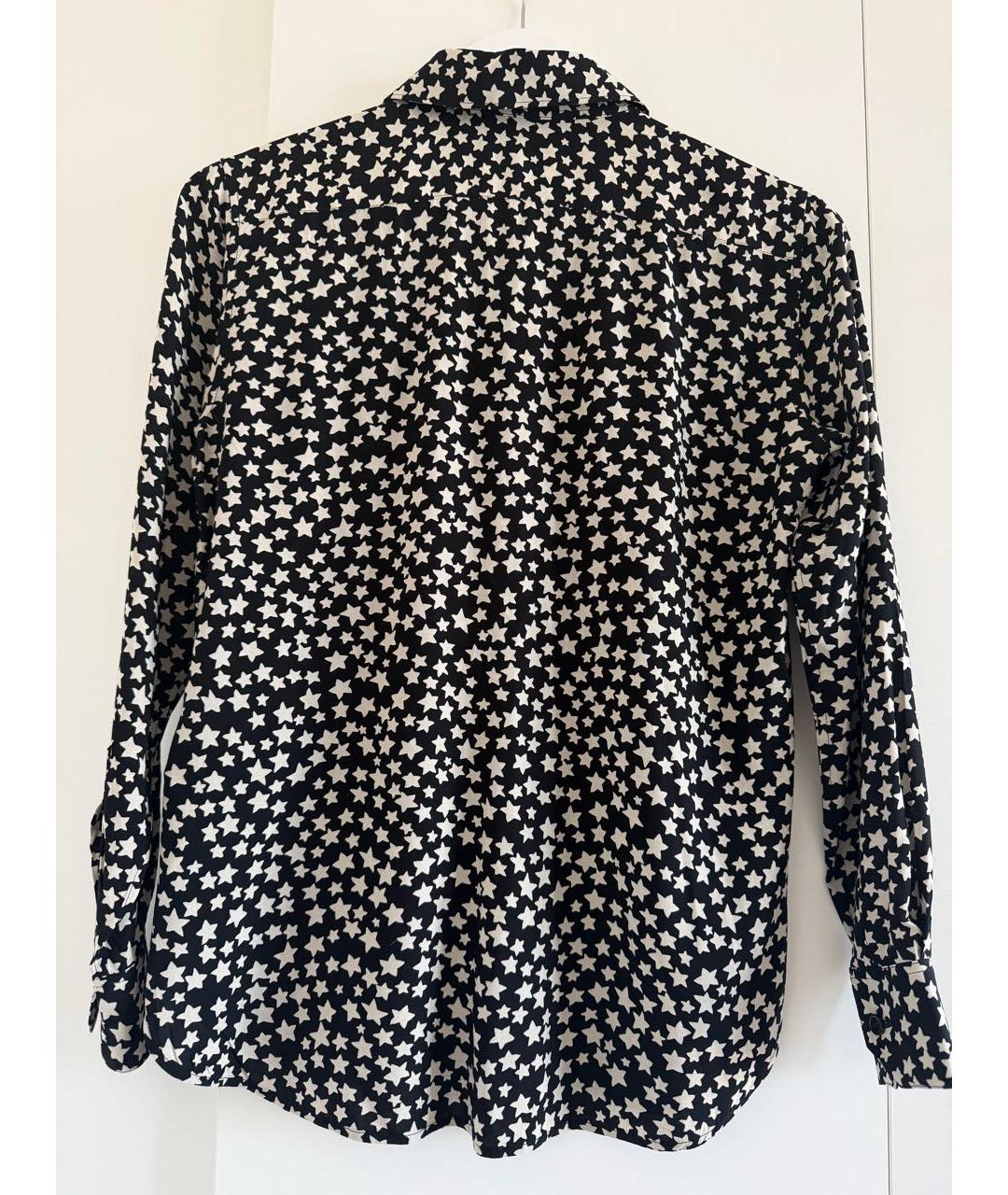 SAINT LAURENT Черная вискозная блузы, фото 2