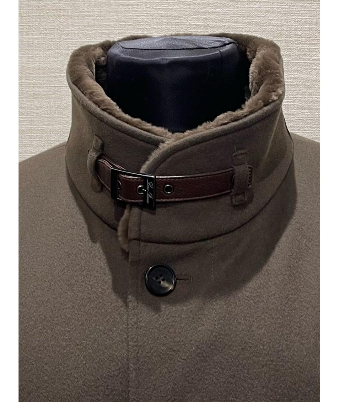 LORO PIANA Коричневая кашемировая куртка, фото 4