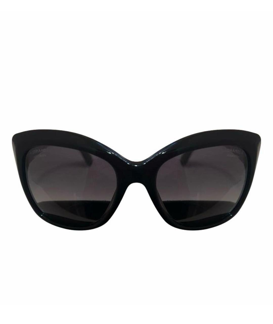 CHANEL Черные солнцезащитные очки, фото 1