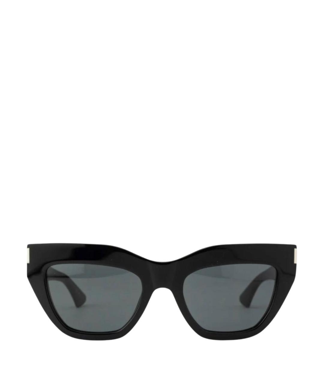 SAINT LAURENT Черные пластиковые солнцезащитные очки, фото 1