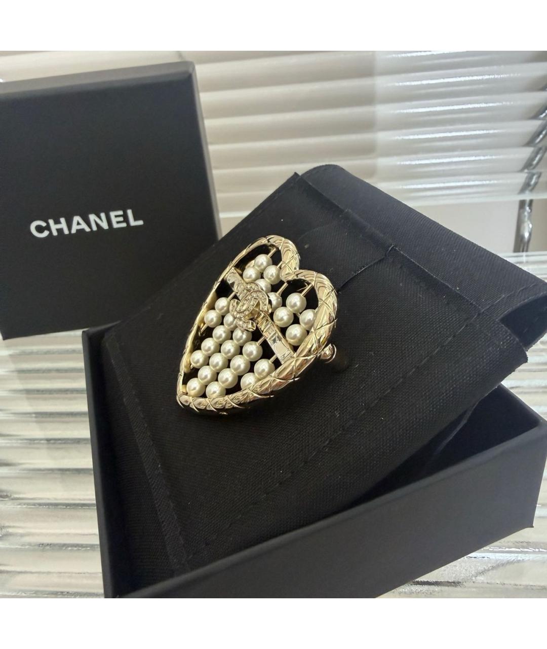CHANEL Золотая булавка / брошь, фото 4