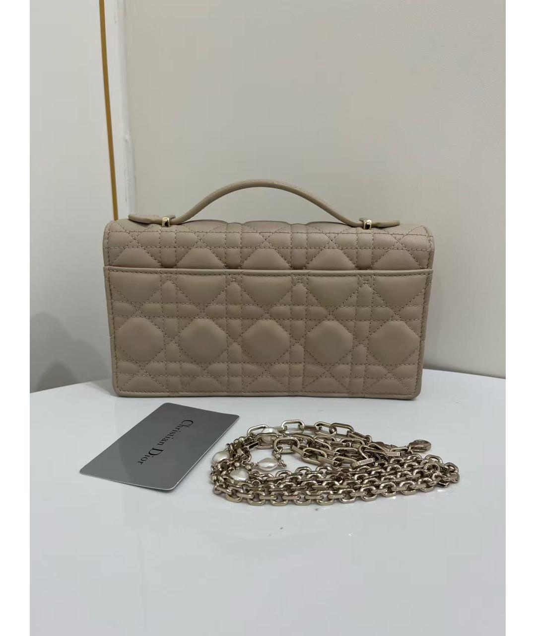 CHRISTIAN DIOR Кожаная сумка через плечо, фото 3