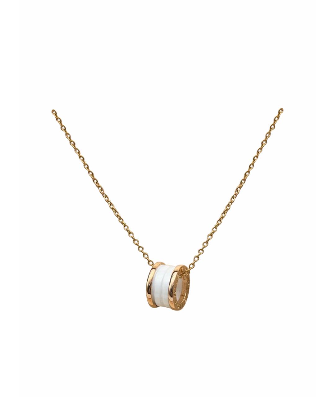 BVLGARI Золотое колье из розового золота, фото 1