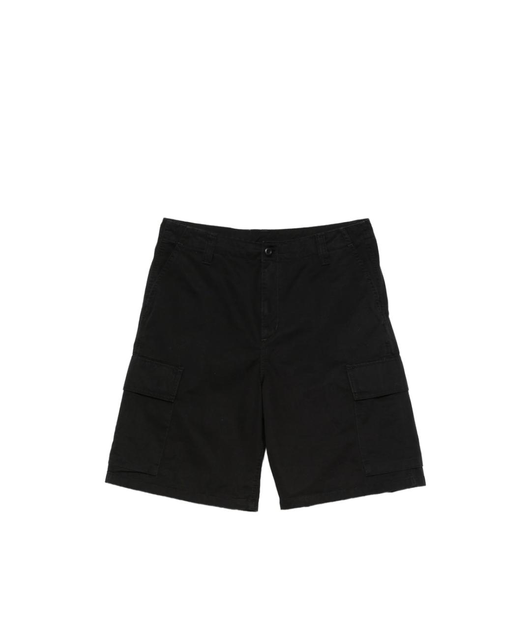 CARHARTT Черные хлопковые шорты, фото 1