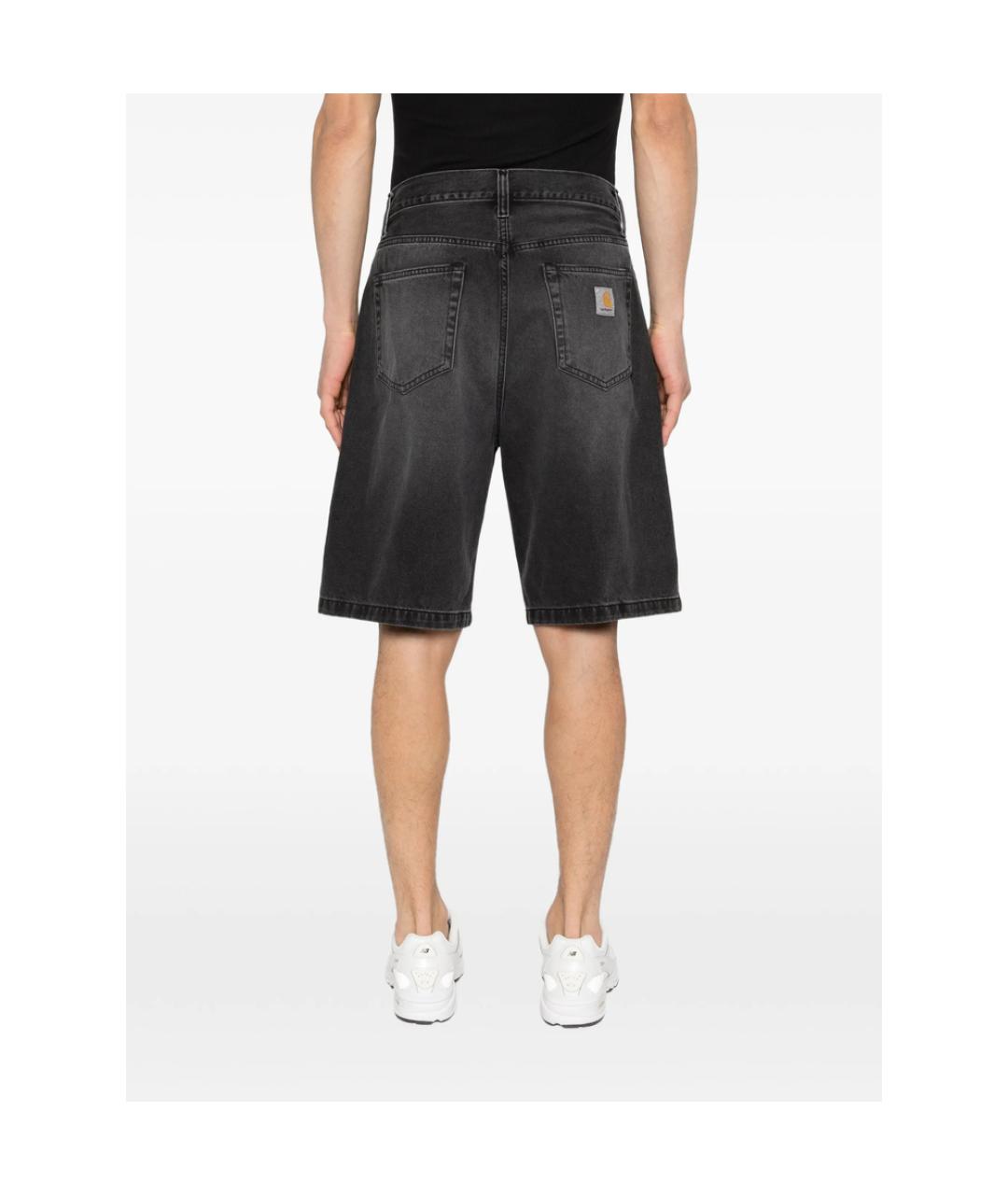 CARHARTT Серые хлопковые шорты, фото 5
