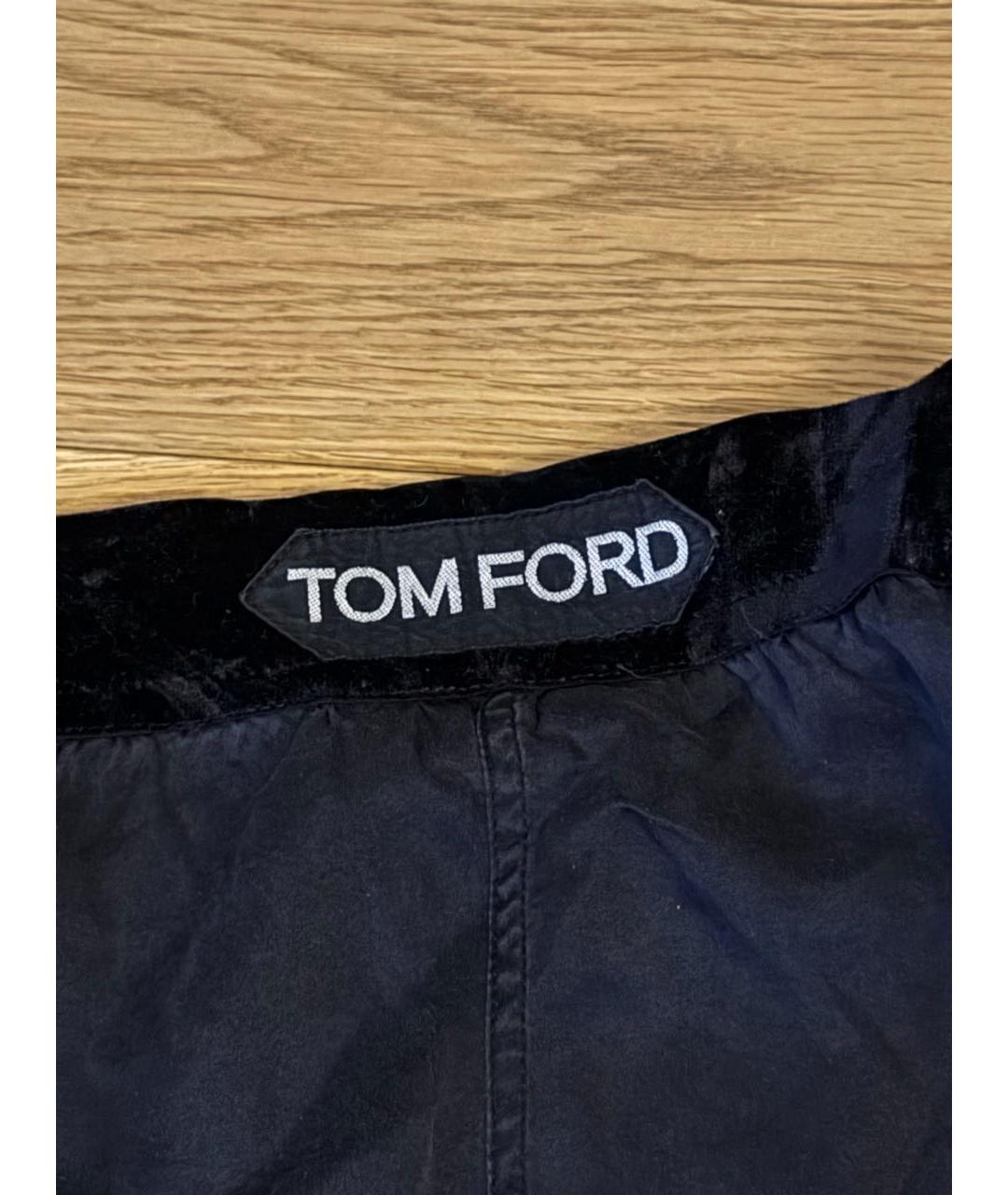 TOM FORD Черные шелковые шорты, фото 2