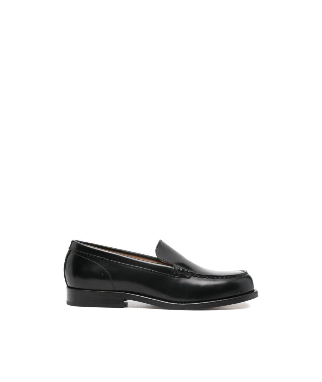 A.P.C. Черные кожаные лоферы, фото 1